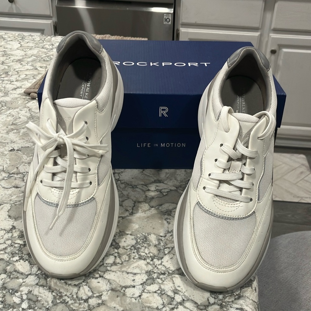 Rockport white sneaker